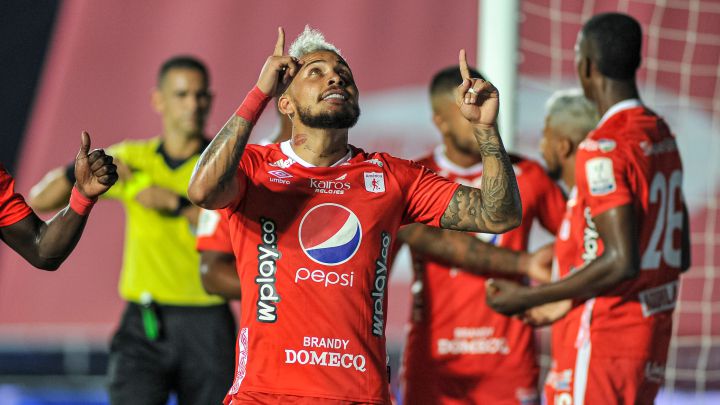Duván Vergara, delantero de América de Cali