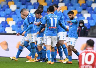 Con David Ospina en el arco, Napoli golea a la Fiorentina