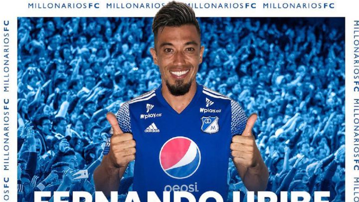 Fernando Uribe es nuevo jugador de Millonarios, el delantero regresa al equipo bogotano luego de 6 años. Espera volver a recuperar su nivel goleador