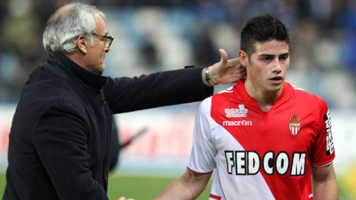 Claudio Ranieri recuerda a James en Mónaco y espera que tenga éxito en Everton con Ancelotti
