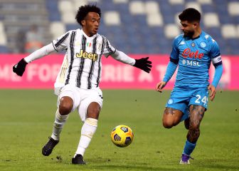 Chiellini y el sprint final de Cuadrado: