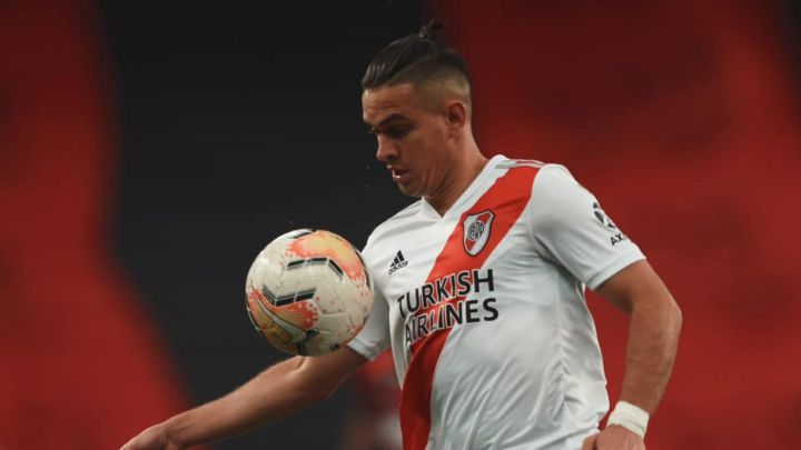Rafael Santos Borré, jugador de River