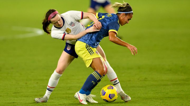 Selección Colombia Femenina ante la Selección Estados Unidos Femenina