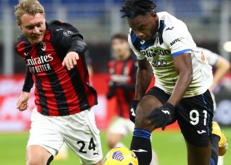 Duván anota en goleada de Atalanta contra Milan