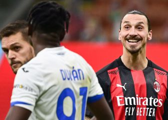 El cruce entre Zlatan y Duván en goleada de Atalanta