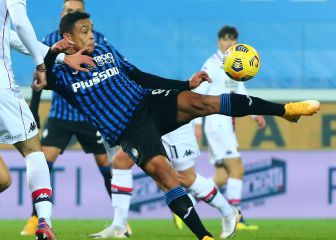 Luis Muriel, en el 11 ideal de la primera mitad de la Serie A