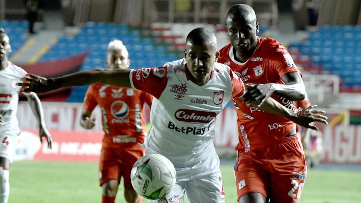 America de Cali e Independiente Santa Fe en la Liga BetPlay