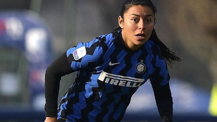 Yoreli Rincón, volante del Inter de Milán, fue escogida en el XI ideal de la década de la Conmebol, según la IFFHS. La colombiana está con Marta