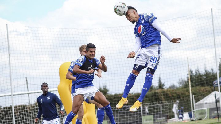 Entrenamiento Millonarios en Liga BetPlay 2021-I