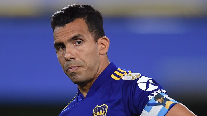 Carlos Tevez, jugador de Boca Juniors