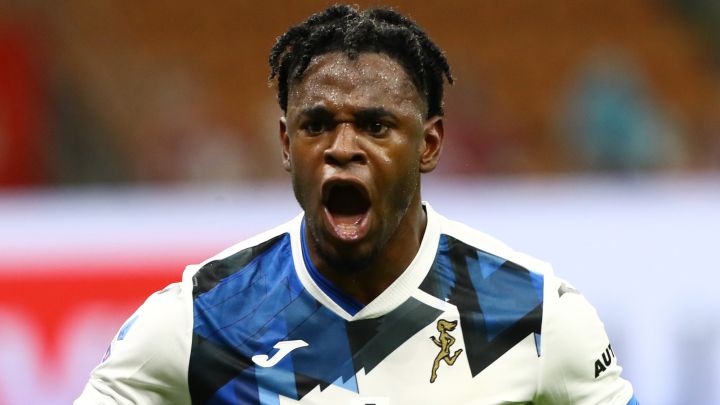 Duván Zapata, delantero colombiano del Atalanta