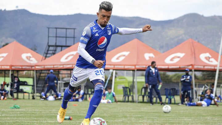 Fernando Uribe, delantero de Millonarios