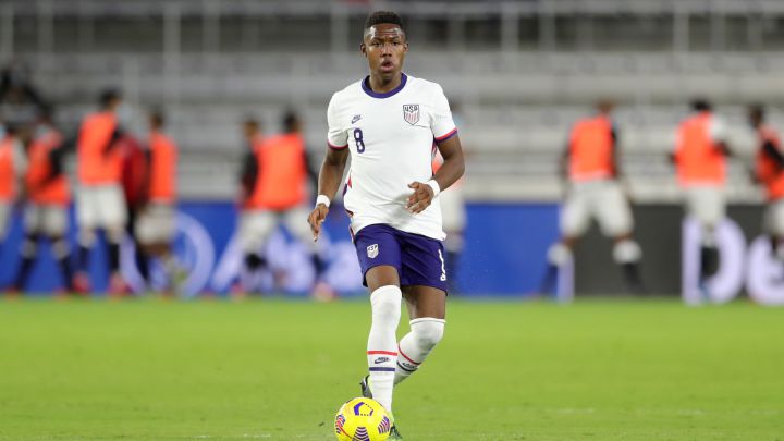 Andrés Felipe Perea, defensa colombiano en la Selección de Estados Unidos
