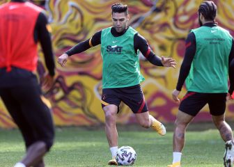 Falcao ya entrena a la par de sus compañeros en Turquía