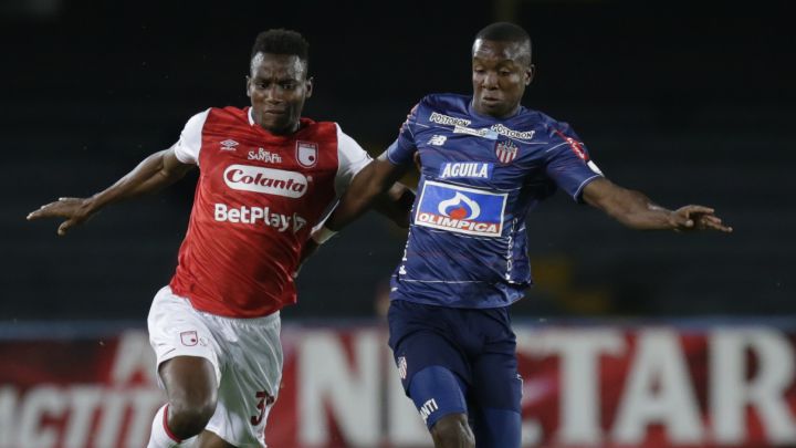 Dairon Mosquera, lateral de Independiente Santa Fe fue convocado al microciclo de la Selección Colombia para sustituir a Gabriel Fuentes, quien se lesionó