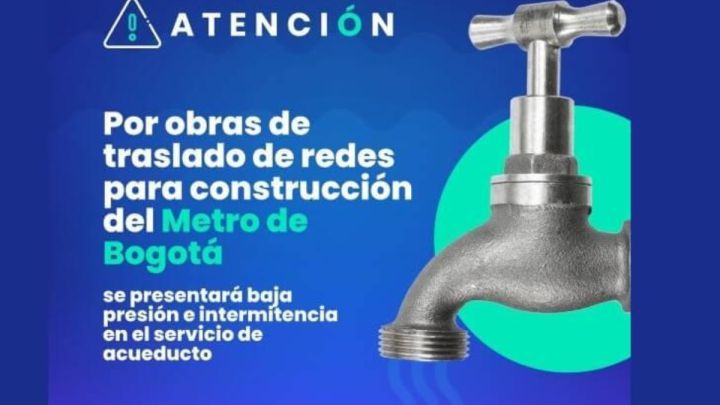 En la ciudad de Bogotá se han programado varios cortes de agua en la capital del país entre el 8 y 12 de febrero, algo que afectará a más de 113 barrios
