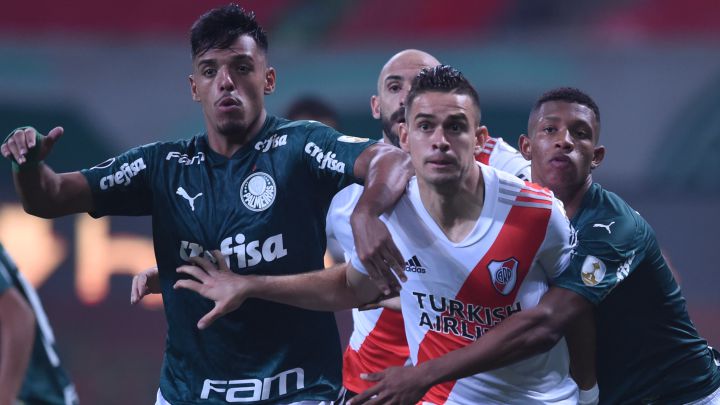 Santos Borré, Jorge Carrascal y Sebastián Villa son los jugadores colombianos más valiosos del fútbol argentino. El delantero de River está en el top 3