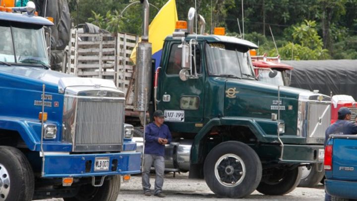 El 15 de febrero será el paro de camioneros en Colombia. El motivo del malestar es por el costo de los peajes y el aumento de la gasolina en el país