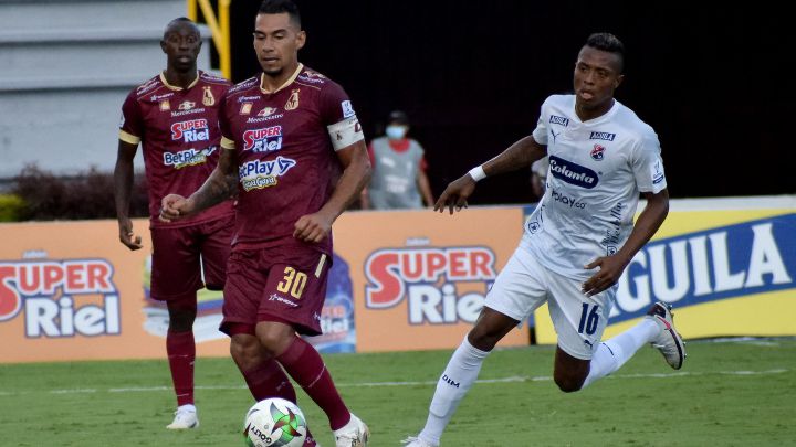 Deportivo Independiente Medellín y Deportes Tolima se enfrentan en la gran final de la Copa BetPlay en el estadio Atanasio Girardot de Medellín.