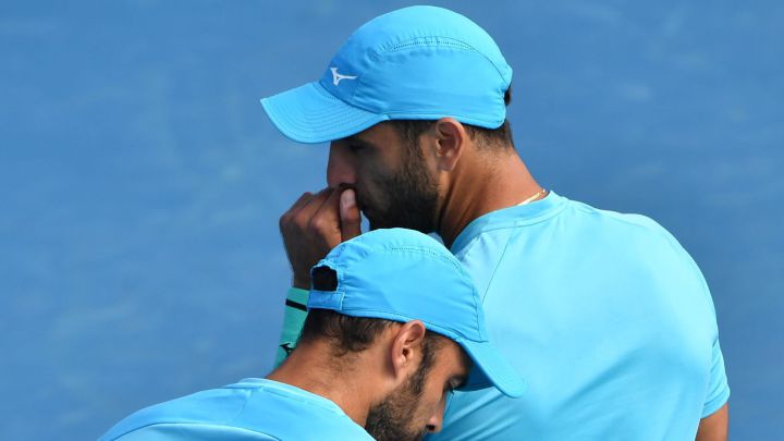 La pareja Juan Sebastián Cabal y Robert Farah debutaron en el Abierto de Australia ante el georgiano Nikoloz Basilashvili y el alemán Andre Begemann