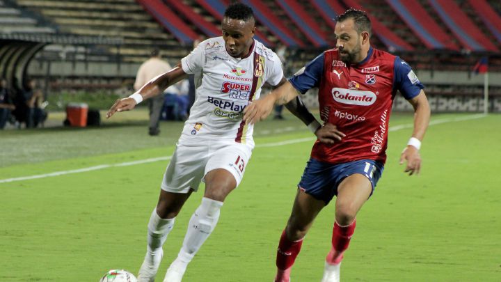 Matías Mier, el uruguayo que llegó este año al Deportivo Independiente Medellín fue una de las figuras del título de Copa BerPlay ante el Tolima