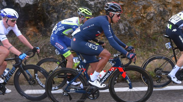 Egan Bernal, ciclista del Team Ineos