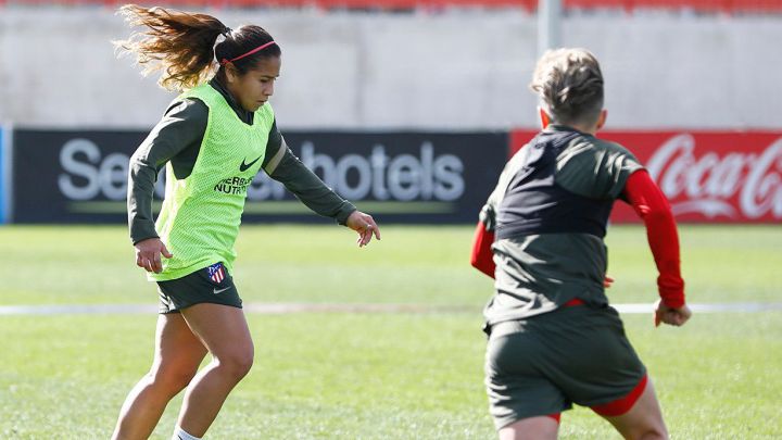 Leicy Santos se recupera y está disponible vs. Valencia