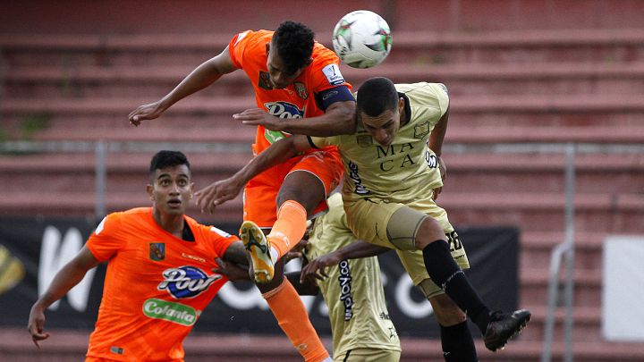 Rionegro Águilas empató ante Envigado en el desarrolló de la séptima jornada de la Liga BetPlay I - 2021 en el estadio Alberto Grisales de Rionegro