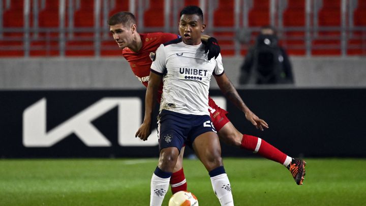 Alfredo Morelos, delantero colombiano de Rangers