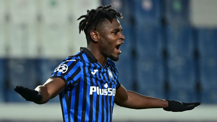 Duván Zapata, delantero colombiano del Atalanta