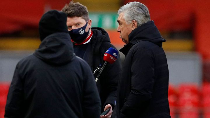 Carlo Ancelotti tras el triunfo ante Liverpool