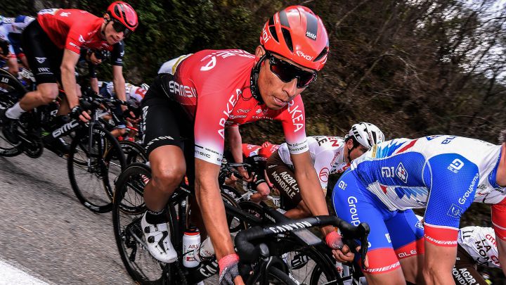 Nairo Quintana entra al top 10 del Tour de Los Alpes Marítimos y de Var.