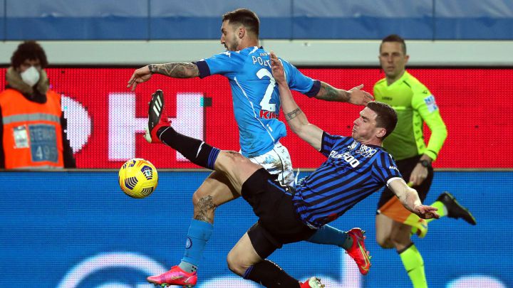 En vivo online Atalanta - Napoli, partido fecha 23 de la Serie A, que se disputará en el estadio Atleti Azurri a partir de las 12:00 p.m.