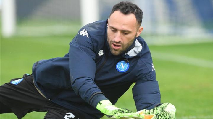 David Ospina, arquero colombiano del Napoli