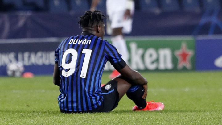 Duván Zapata, delantero colombiano del Atalanta