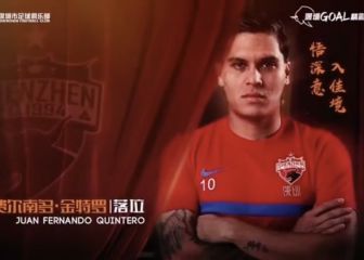 El creativo spot del Shenzhen para presentar a Quintero