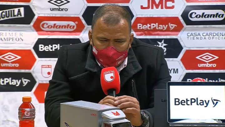 Harold Rivera y la victoria de Santa Fe ante Tolima