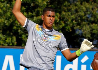 Juan Castillo, la 'promesa mundial' que ataja en Fortaleza