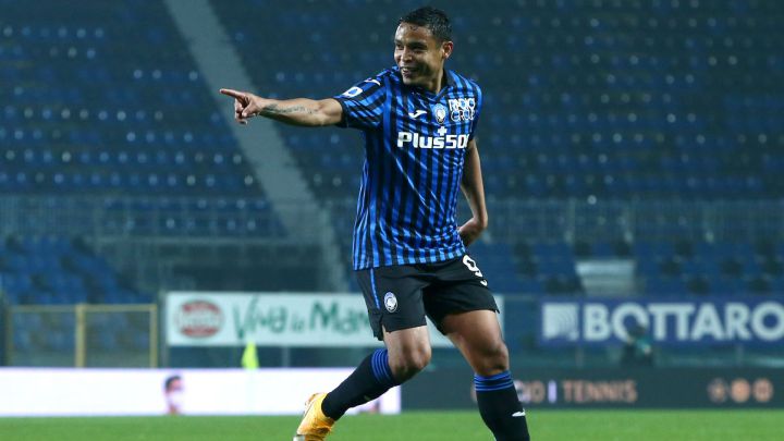 Luis Fernando Muriel, delantero colombiano de Atalanta