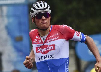 Duelo histórico entre Van der Poel y Pogacar en la Tirreno