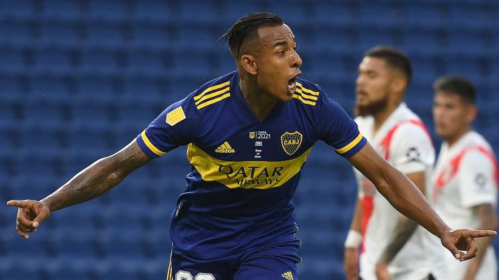 Sebastián Villa, jugador de Boca Juniors
