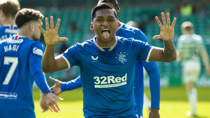 Alfredo Morelos le marcó a Celtic en el 1-1