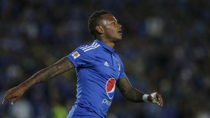 Andrés 'Manga' Escobar en su época en Millonarios