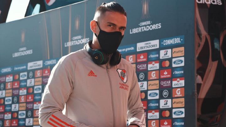 Rafael Santos Borré, delantero de River Plate