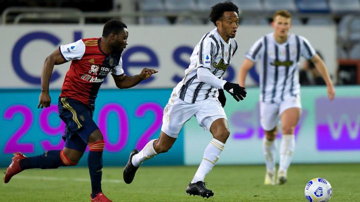 Juan Guillermo Cuadrado y el duro calendario de Juventus