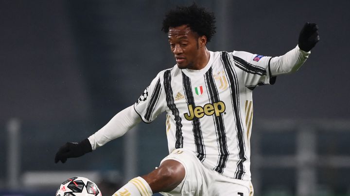 Juan Guillermo Cuadrado, lateral derecho colombiano de la Juventus