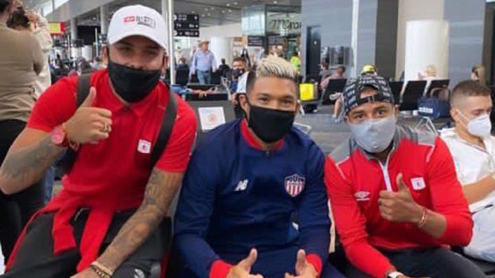 Teófilo Gutiérrez, Yesus Cabrera y Duván Vergara arreglan sus diferencias.