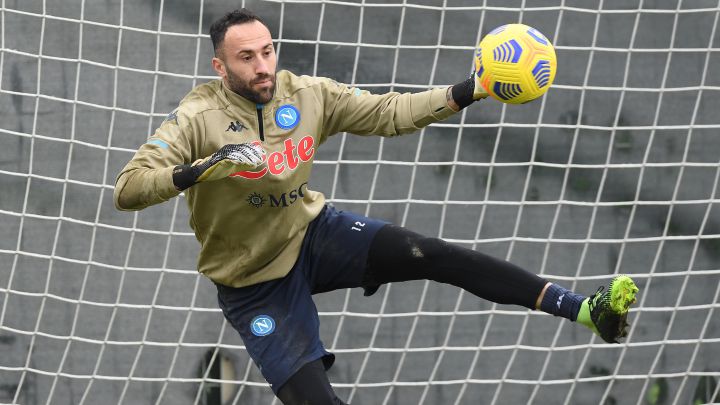 David Ospina, arquero colombiano del Napoli