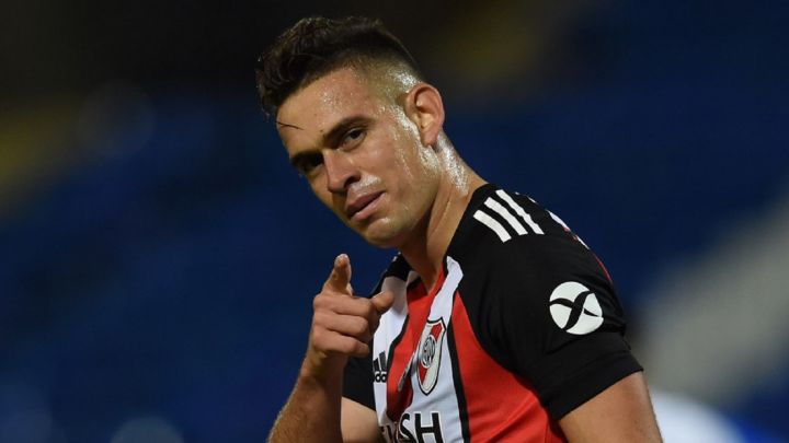 Rafael Santos Borré, delantero colombiano de River Plate