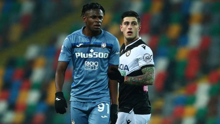 Duván Zapata, delantero colombiano del Atalanta